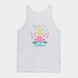 Believe in Unicorns Tank Top